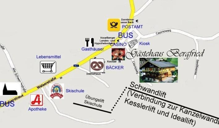 Das Bergfried - Urlaub Zentral Und Ruhig! Apartamento Riezlern Exterior foto